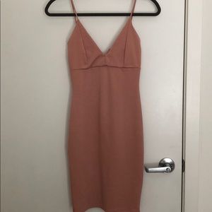 CHARLOTTE RUSSE Blush Pink Dress